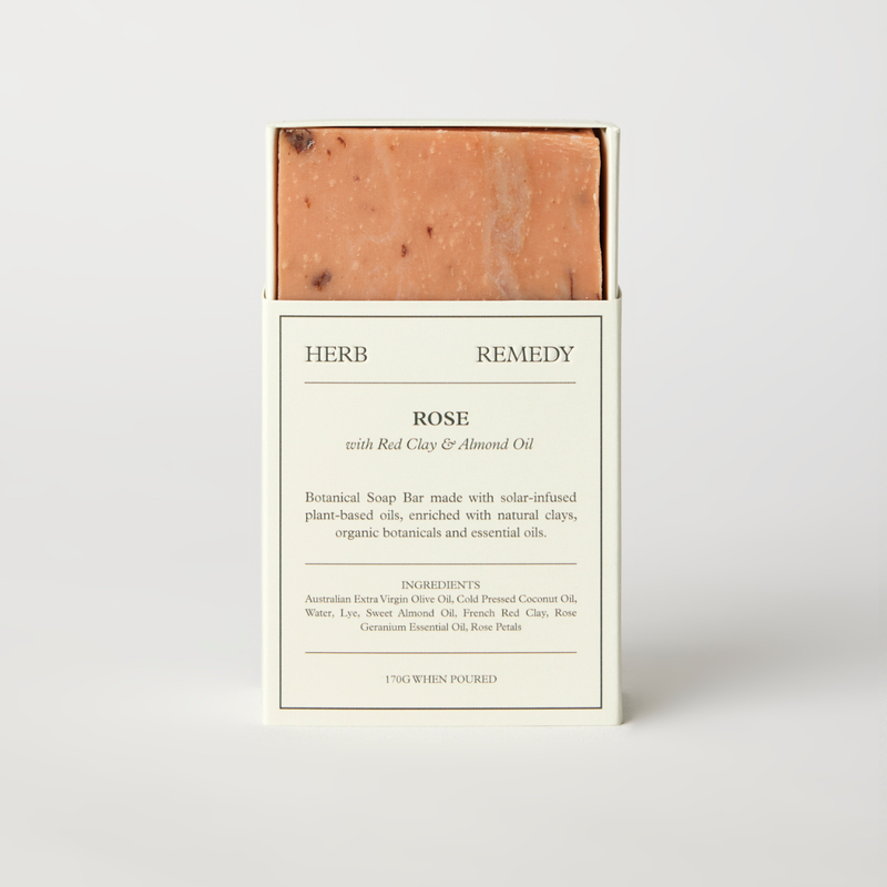 Rose with Red Clay and Almond Oil