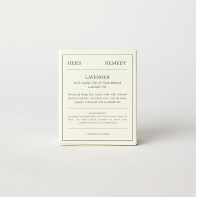 Lavender with Purple Clay & Solar Infused Lavender Oil