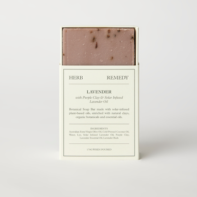 Lavender with Purple Clay & Solar Infused Lavender Oil