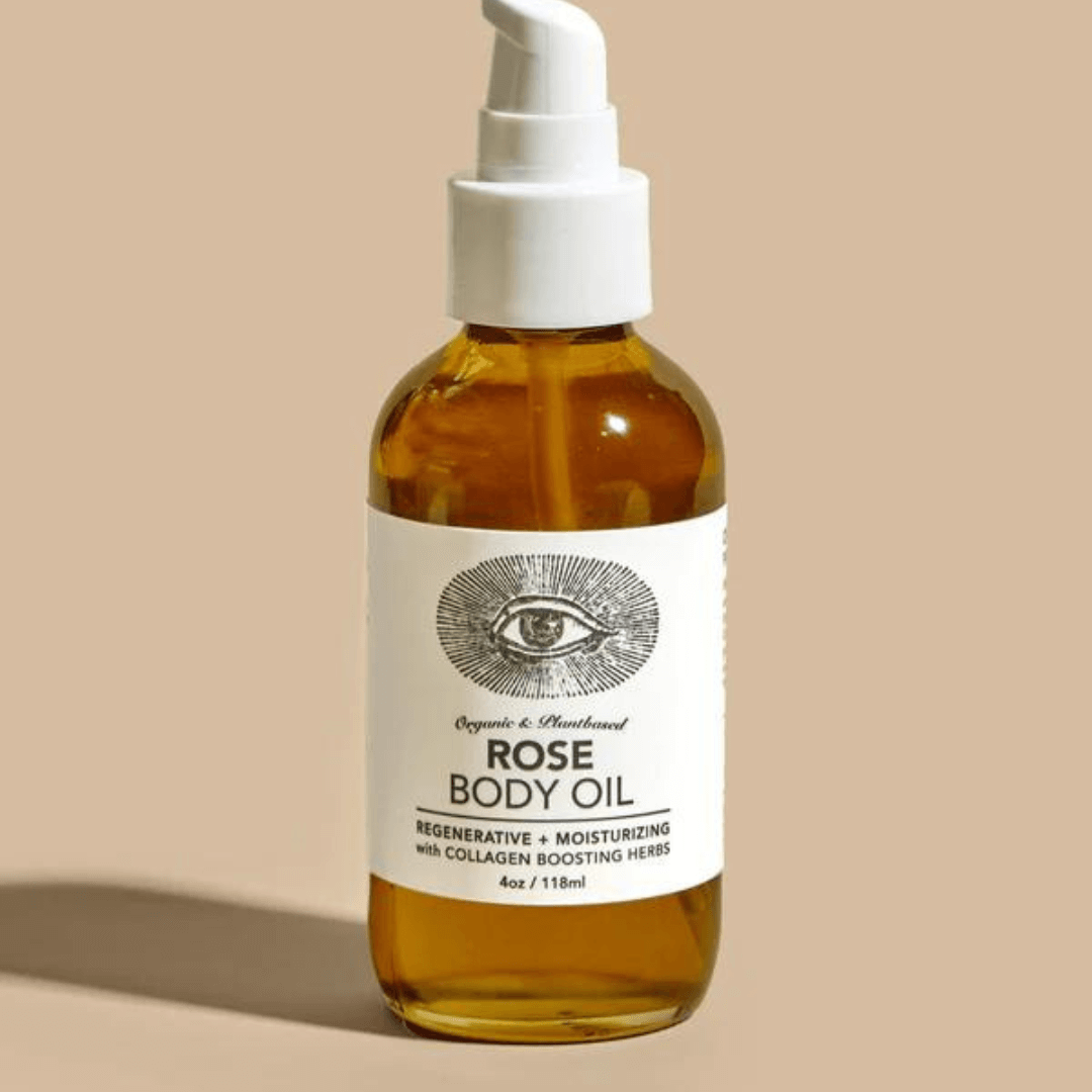 Rose Body Oil - Collagen Boosting and Moisturising - 118ml